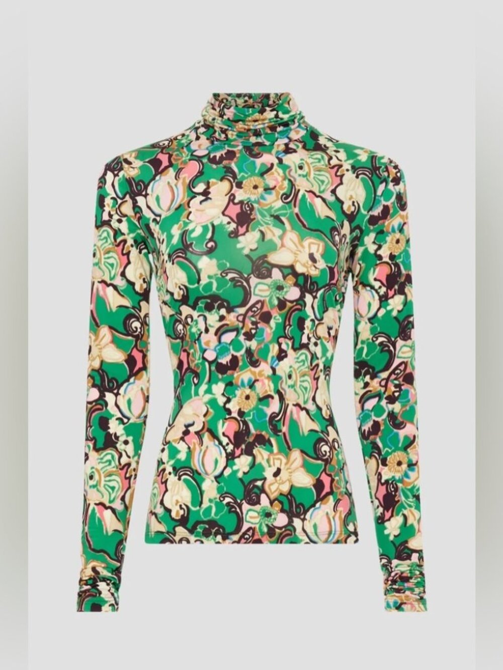 A.L.C.  James Floral Jersey Top from Saks Fifth Avenue Size Small